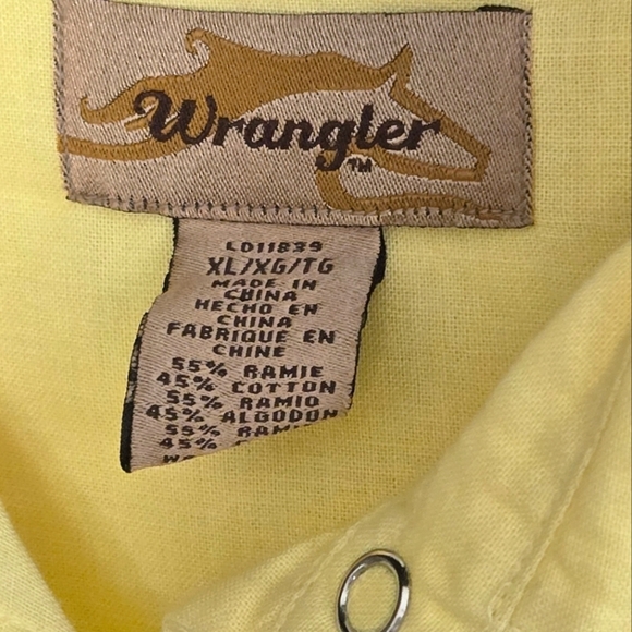 Men's Vintage Wrangler Single Stitch Bronco Logo Short Sleeve Ranchcore, XL - Picture 5 of 5